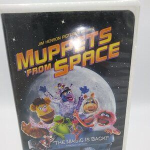 Muppets from Space VHS Jim Henson Pictures 1999 Kermit Miss Piggy